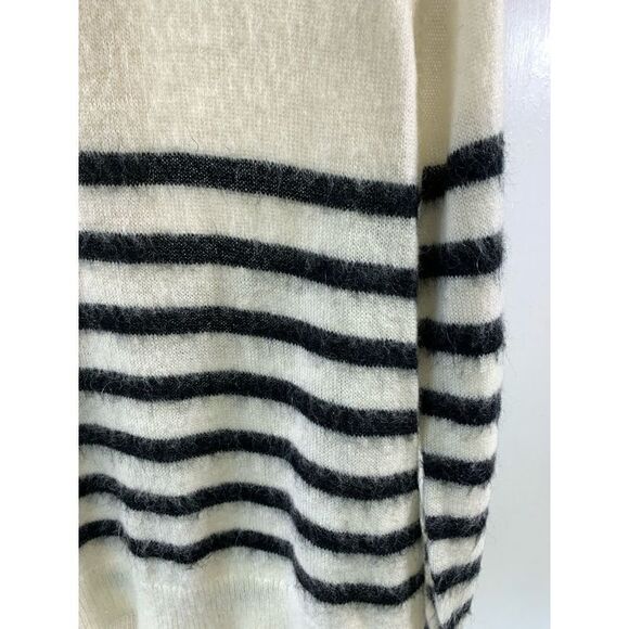 The Kooples Ivory Wool Mohair Blend Sweater Size L - Picture 7 of 13